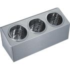 pojemnik na sztućce stalowy